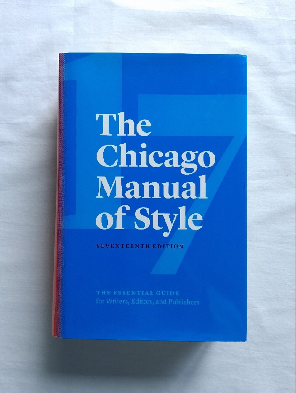 The Chicago Manual of Style 17th edition CMOS 17 book Hardcover